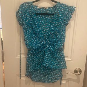 Veronica Beard Costa Blouse